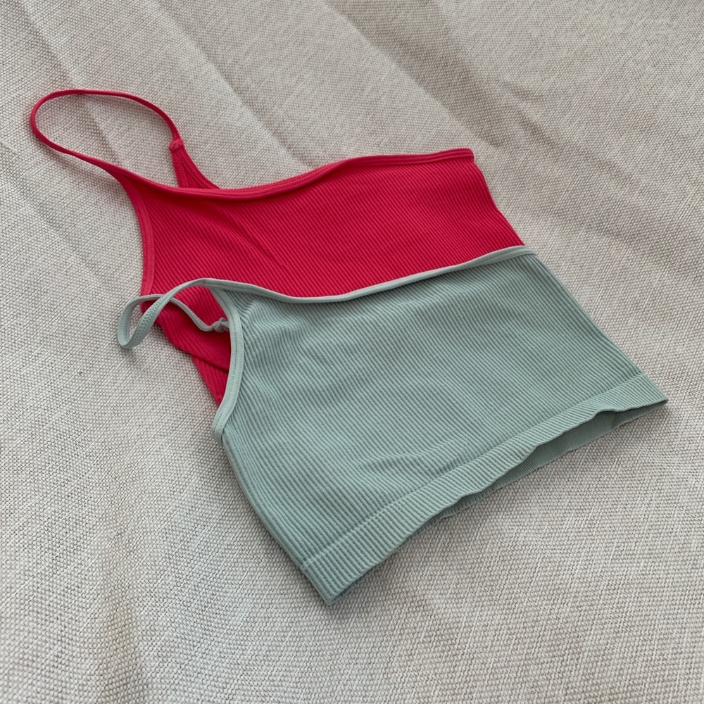 NWT Nikibiki One Shoulder Cropped Aqua Top